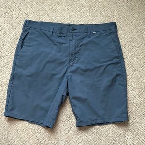 Men’s blue Hurley shorts size 38